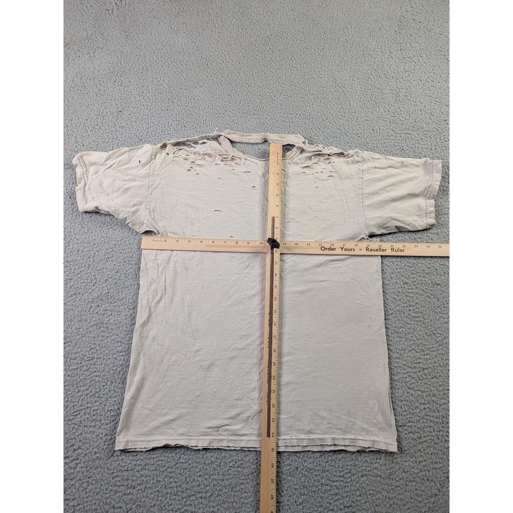 William S Burroughs Naked Lunch Monkey Brain Destroyed Distressed Thrashed Shirt - Picture 7 of 16